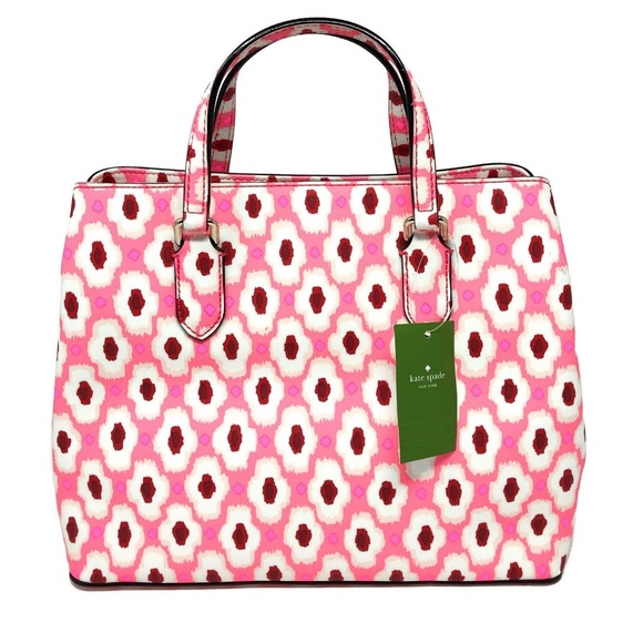 Kate Spade Laurel Way Printed Evangelie Handbag - Picture 5 of 5